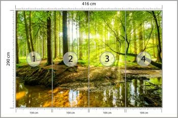 Fototapeta Wiosną W Efekcie 3D - obrazek 3