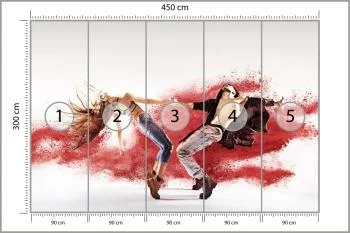 Fototapeta Hip-Hopowa Para Taneczna - obrazek 3