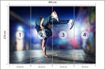 Fototapeta Tancerz Breakdance - obrazek 3