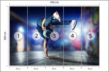 Fototapeta Tancerz Breakdance - obrazek 3