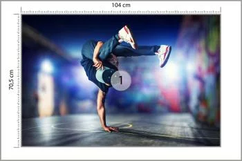 Fototapeta Tancerz Breakdance - obrazek 3