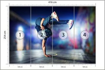 Fototapeta Tancerz Breakdance - obrazek 3