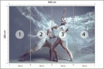 Fototapeta Taniec Współczesny W Artystycznym Wydaniu - obrazek 3