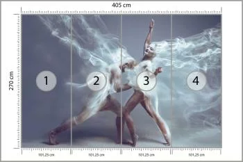 Fototapeta Taniec Współczesny W Artystycznym Wydaniu - obrazek 3