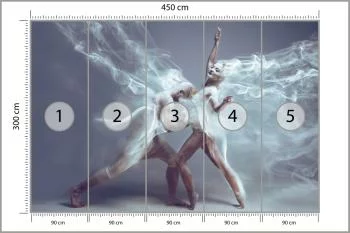 Fototapeta Taniec Współczesny W Artystycznym Wydaniu - obrazek 3