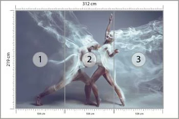Fototapeta Taniec Współczesny W Artystycznym Wydaniu - obrazek 3