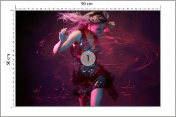 Fototapeta Młoda Kobieta W Tańcu - obrazek 3