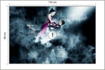 Fototapeta Para Tancerzy Balowych Podczas Występu - obrazek 3