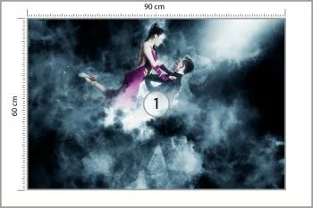 Fototapeta Para Tancerzy Balowych Podczas Występu - obrazek 3