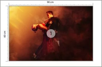 Fototapeta Para Tańcząca Tango - obrazek 3