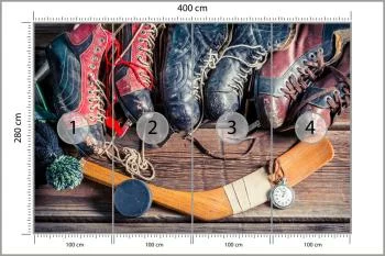 Fototapeta Łyżwy Hokejowe - obrazek 3