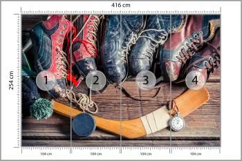 Fototapeta Łyżwy Hokejowe - obrazek 3