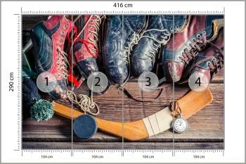 Fototapeta Łyżwy Hokejowe - obrazek 3