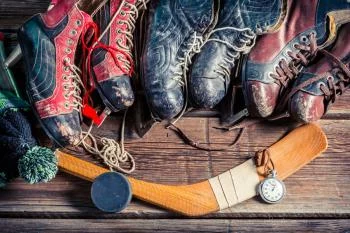 Fototapeta Łyżwy Hokejowe - obrazek 2