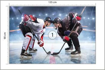 Fototapeta Początek Meczu Hokejowego - obrazek 3