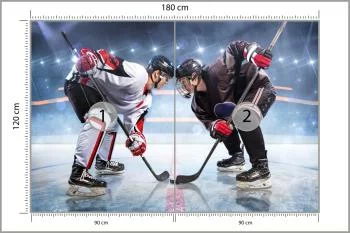 Fototapeta Początek Meczu Hokejowego - obrazek 3