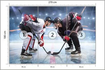 Fototapeta Początek Meczu Hokejowego - obrazek 3