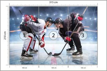 Fototapeta Początek Meczu Hokejowego - obrazek 3