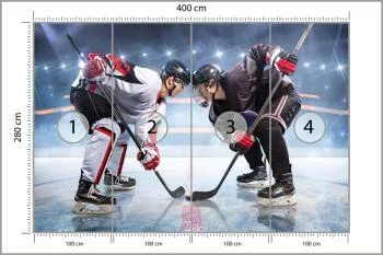 Fototapeta Początek Meczu Hokejowego - obrazek 3