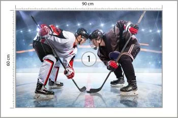 Fototapeta Początek Meczu Hokejowego - obrazek 3