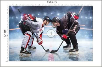 Fototapeta Początek Meczu Hokejowego - obrazek 3