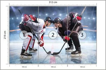 Fototapeta Początek Meczu Hokejowego - obrazek 3