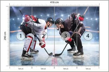 Fototapeta Początek Meczu Hokejowego - obrazek 3