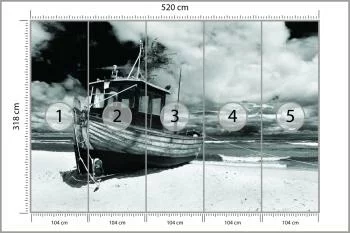Fototapeta Plaża Łódź - obrazek 3