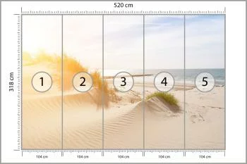 Fototapeta Plaża Morze Wydmy - obrazek 3