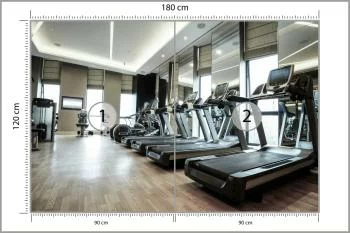 Fototapeta Nowoczesny Klub Fitness - obrazek 3