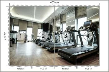 Fototapeta Nowoczesny Klub Fitness - obrazek 3