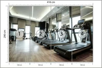 Fototapeta Nowoczesny Klub Fitness - obrazek 3
