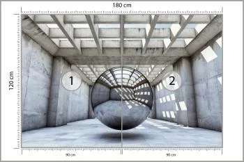 Fototapeta 3D Tunel-Do Salonu - obrazek 3
