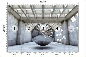 Fototapeta 3D Tunel-Do Salonu - obrazek 3