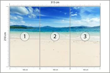 Fototapeta Plaża Morze Piasek - obrazek 3