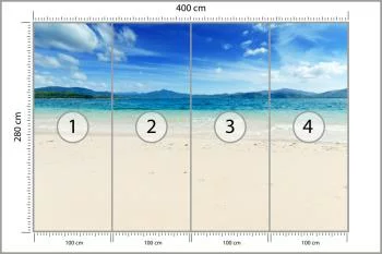 Fototapeta Plaża Morze Piasek - obrazek 3
