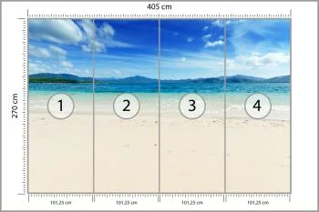 Fototapeta Plaża Morze Piasek - obrazek 3