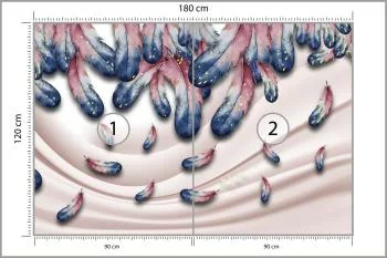 Fototapeta Delikatne Piórka - obrazek 3
