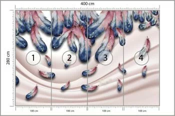 Fototapeta Delikatne Piórka - obrazek 3