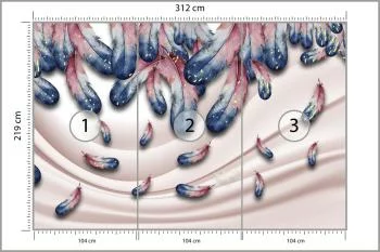 Fototapeta Delikatne Piórka - obrazek 3