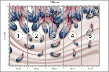 Fototapeta Delikatne Piórka - obrazek 3
