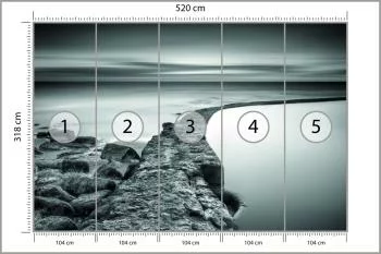 Fototapeta Plaża Morze Skały - obrazek 3