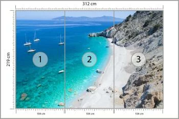 Fototapeta Plaża Morze Skały - obrazek 3