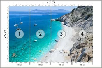 Fototapeta Plaża Morze Skały - obrazek 3