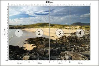 Fototapeta Plaża Morze Skały - obrazek 3