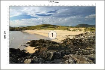 Fototapeta Plaża Morze Skały - obrazek 3