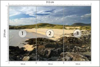 Fototapeta Plaża Morze Skały - obrazek 3