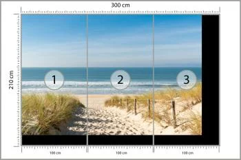 Fototapeta Plaża Morze Wydmy - obrazek 3