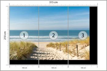 Fototapeta Plaża Morze Wydmy - obrazek 3