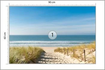 Fototapeta Plaża Morze Wydmy - obrazek 3